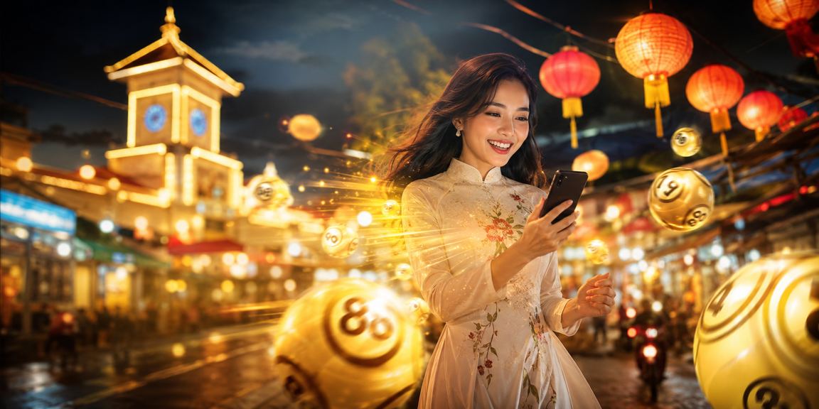 Cảnh chợ đêm cá cược xổ số tại TP. Hồ Chí Minh