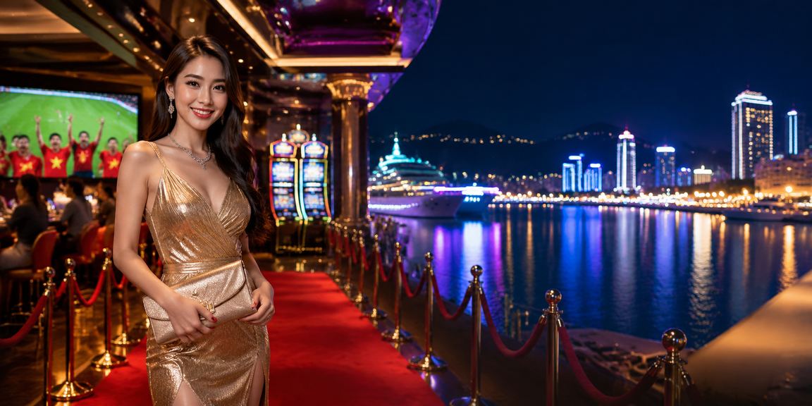 Khung cảnh sòng bài trực tuyến tràn ngập ánh sáng tại Việt Nam