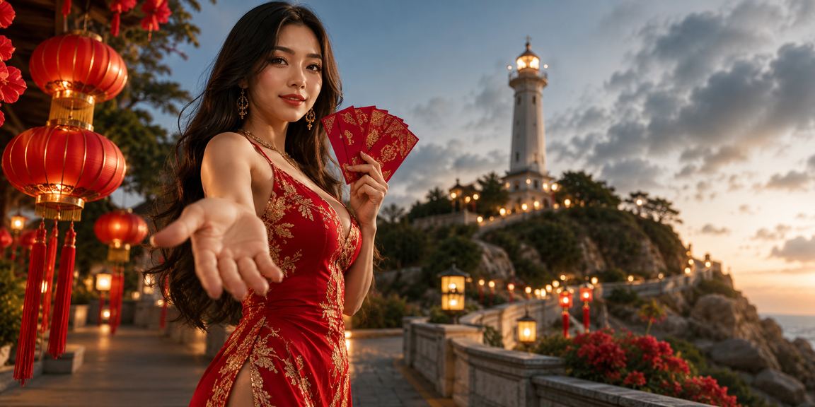Hội tụ người chơi trong không gian bài tại Vũng Tàu với đèn lồng lung linh
